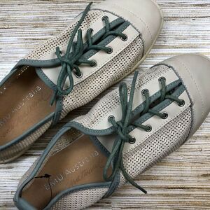 U-62 EMU Australia Pilbara Woven Sneaker NATURAL size 6 nwob